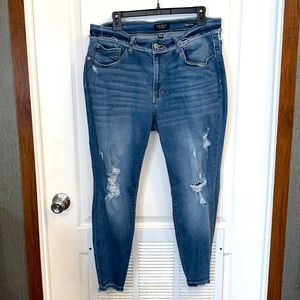 Judy Blue Distressed Skinny Jeans